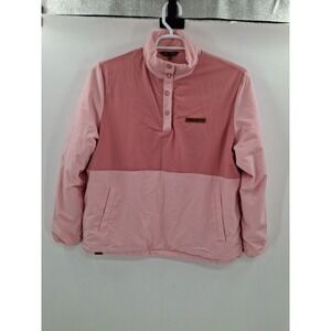 Simply Southern Two-Tone Pink Pullover Jacket